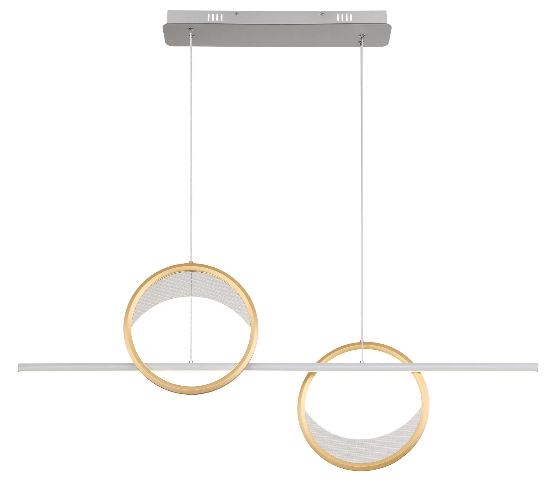 Stijlvolle pendant lamp in geborsteld zilver Umbra - Image 3