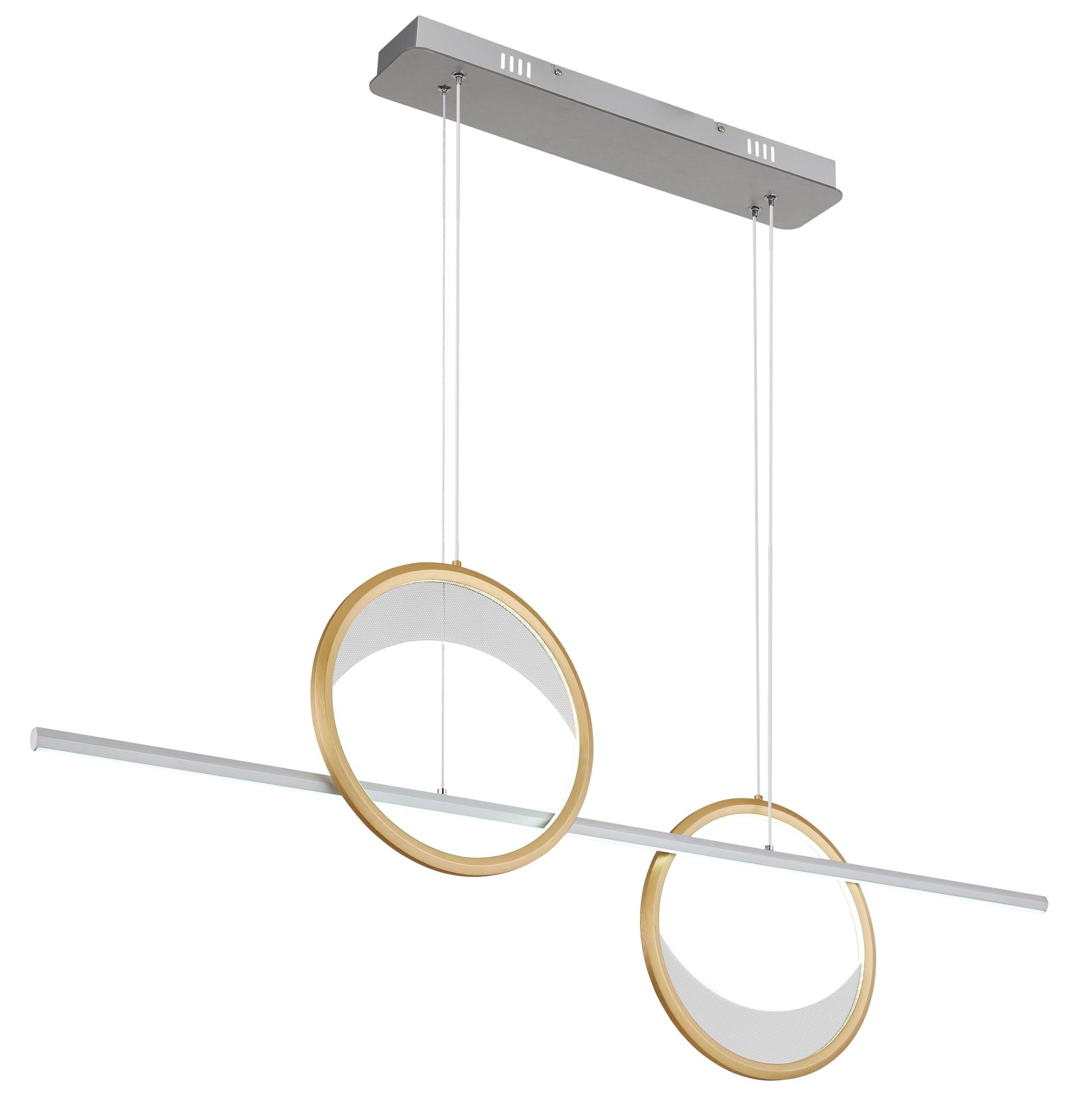 Stijlvolle pendant lamp in geborsteld zilver Umbra - Image 6