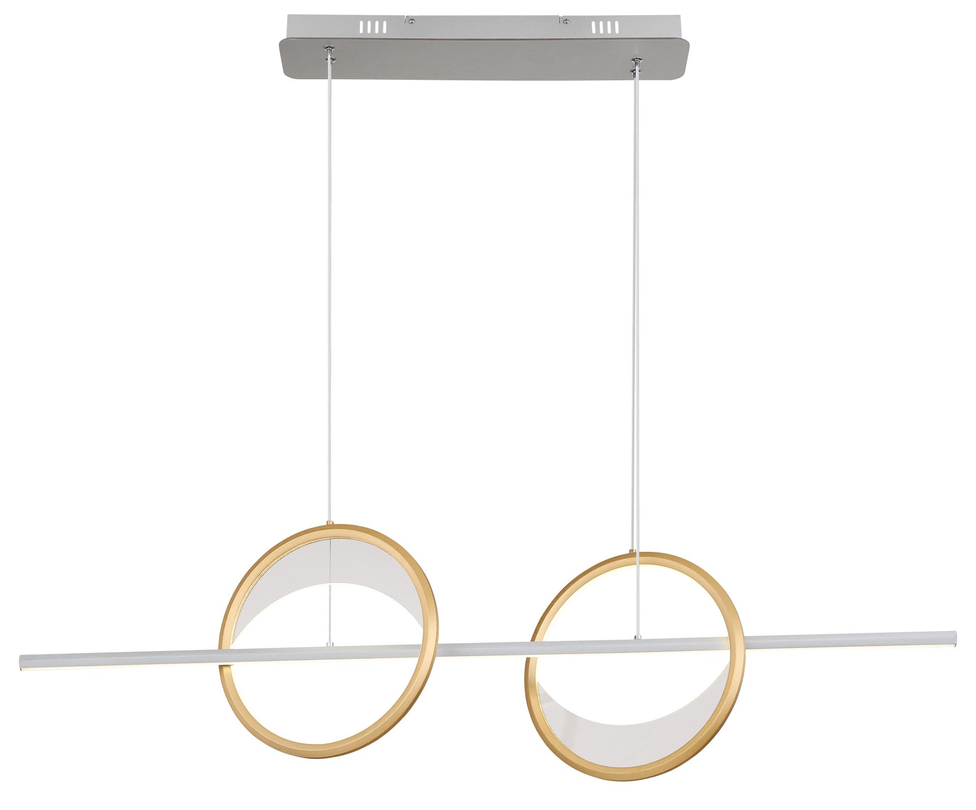 Stijlvolle pendant lamp in geborsteld zilver Umbra - Image 7