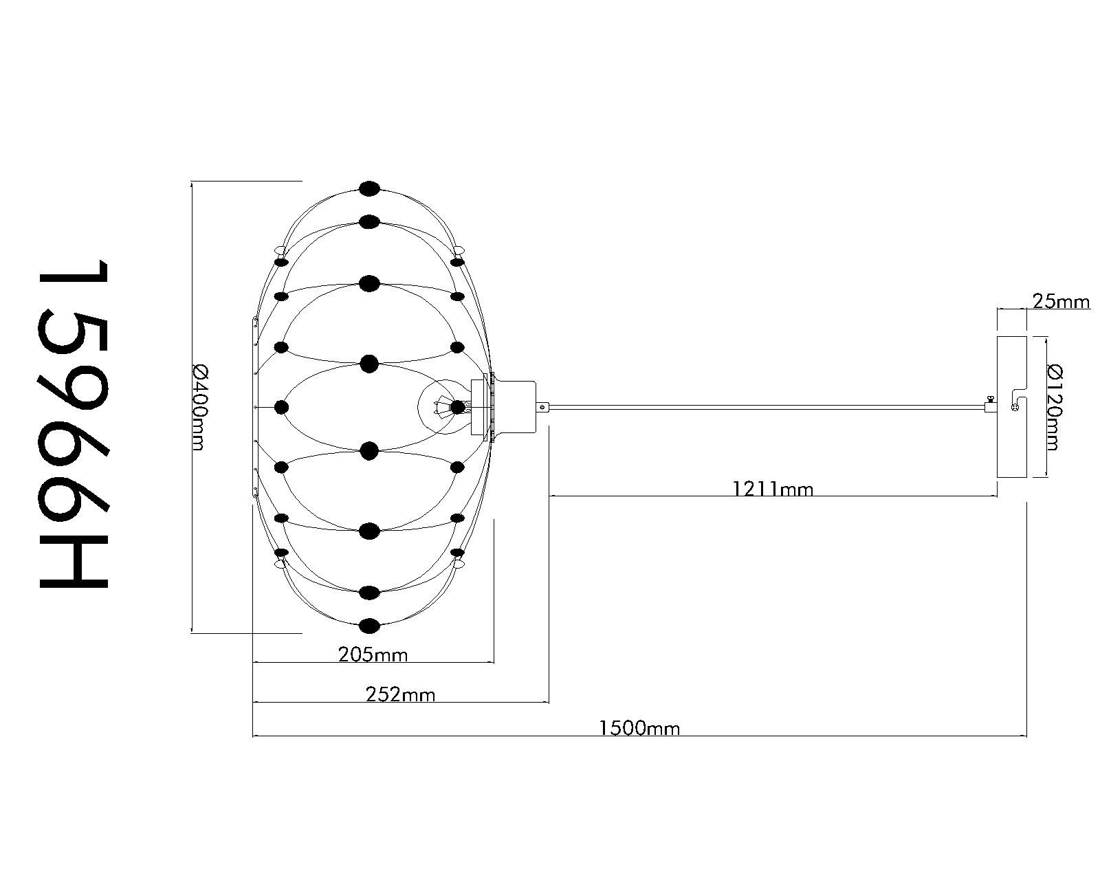 Vintage industriële hanglamp met gouden accenten Greys - Image 7