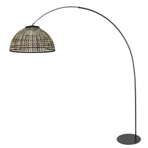 annelighting-vloerlamp-curve-naturelzwart-bamboemetaal-booglamp-e27-4517zw-1