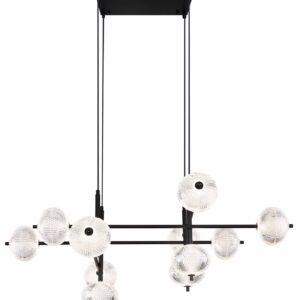 globo-hanglamp-aida-zwart-glas-groteeettafellamp-led-16042-11h-1