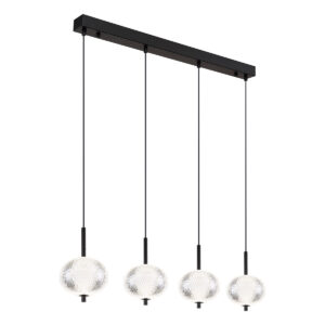 globo-hanglamp-aida-zwart-glas-groteeettafellamp-led-16042-4h-0