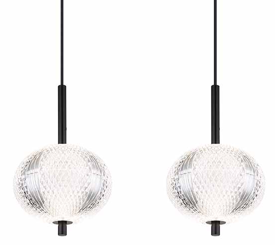 globo-hanglamp-aida-zwart-glas-groteeettafellamp-led-16042-4h-2