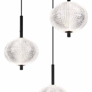 globo-hanglamp-aida-zwart-glas-ø76cm-led-16042-9h-1