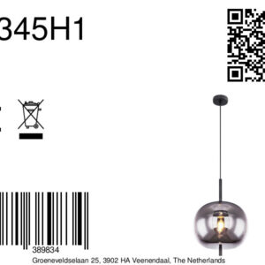 globo-hanglamp-blacky-zwart-glassmokeglas-ø30cm-e27-15345h1-8a