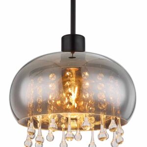 globo-hanglamp-corry-zwart-glassmokeglas-ø28cm-led_e27-15839h1-1