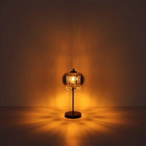 globo-hanglamp-corry-zwart-glassmokeglas-ø28cm-led_e27-15839h1-2