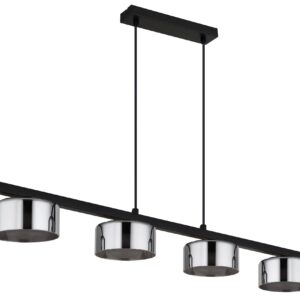 globo-hanglamp-higgins-zwart-glas-groteeettafellamp-led-16055-4hs-1