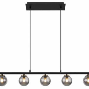 globo-hanglamp-jorge-zwart-glasmetaalsmokeglas-groteeettafellamp-g9-56136-5h-1