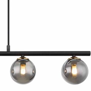 globo-hanglamp-jorge-zwart-glasmetaalsmokeglas-groteeettafellamp-g9-56136-5h-2