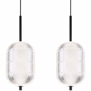 globo-hanglamp-kurius-zwart-glas-groteeettafellamp-led-16043-5h-2