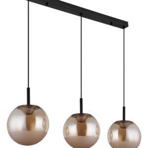 globo-hanglamp-severin-amberkleurig-glas-groteeettafellamp-led-16057-3h-1
