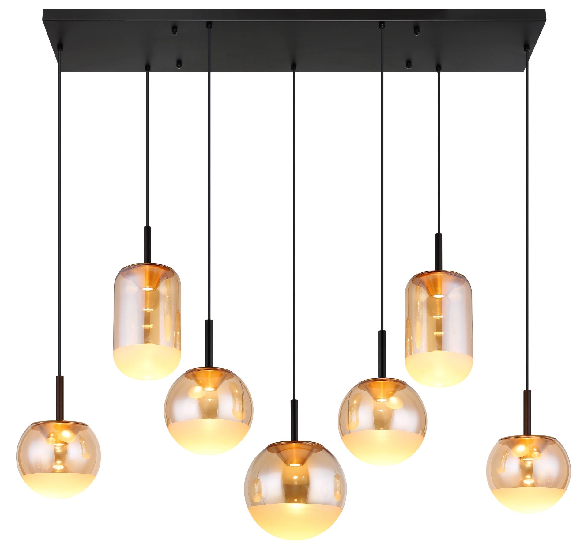 globo-hanglamp-severin-amberkleurig-glas-groteeettafellamp-led-16057-7h-2