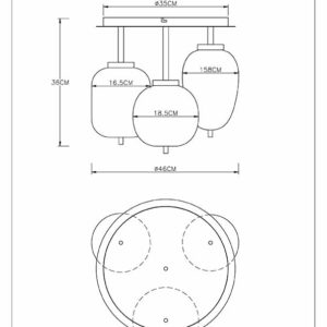 globo-plafonniere-blackyi-messing-glassmokeglas-ø46cm-e14-15345-3dmm-2