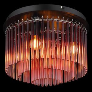 globo-plafonniere-gorley-zwart-glas-ø32cm-e14-15698dbr-2