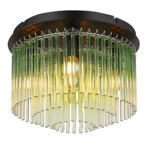 globo-plafonniere-gorley-zwart-glas-ø32cm-e14-15698dg-0