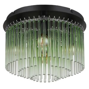 globo-plafonniere-gorley-zwart-glas-ø32cm-e14-15698dg-1