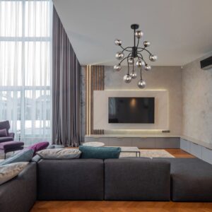 globo-plafonniere-riha-zwart-glas-ø62cm-g9-56133-12d-2