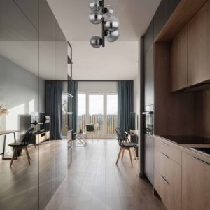 globo-plafonniere-riha-zwart-glasmetaalsmokeglas-ø28cm-g9-56133-8d-2