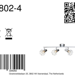 globo-spot-xarai-chroom-metaal-opbouwspot-e14-54802-4-8a