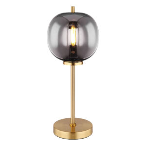 globo-tafellamp-blackyi-messingzwart-glasmetaalsmokeglas-ø19cm-e14-15345tmm-0