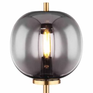 globo-tafellamp-blackyi-messingzwart-glasmetaalsmokeglas-ø19cm-e14-15345tmm-1