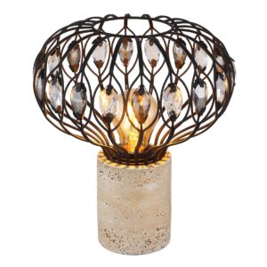 globo-tafellamp-dorthy-crème-steen-ø25cm-e27-15778t-0