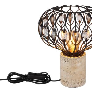 globo-tafellamp-dorthy-crème-steen-ø25cm-e27-15778t-2