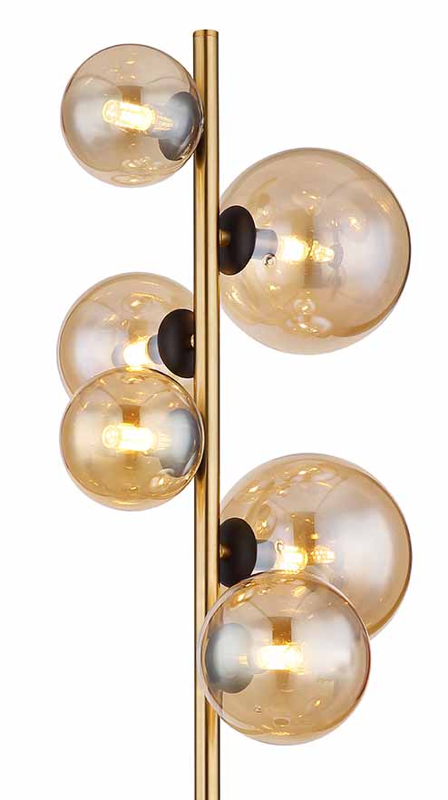 globo-vloerlamp-riha-amberkleuriggoud-glasmetaal-designlamp-g9-56135-6s-1