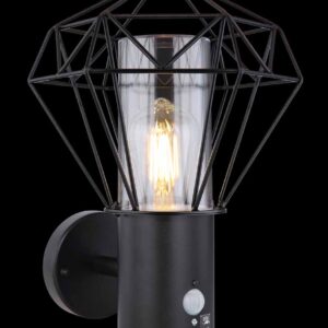 globo-wandlamp-horace-zwart-metaal-led_e27-31355s-2