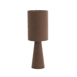 light&living-tafellamp-micky-bruin-textiel-ø20cm-e27-1886064-0