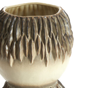 light&livingaveravaaskeramiekincrème-bruin–ø26x55cm-2