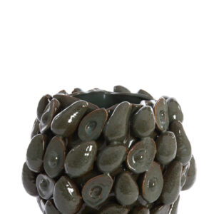 light&livingavocadovaaskeramiekbruin+groen–36x35,5x31,5cm-0