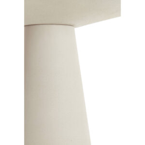 light&livingbijzettafelabalainmatcrèmemetaal–60x60x41cm-1