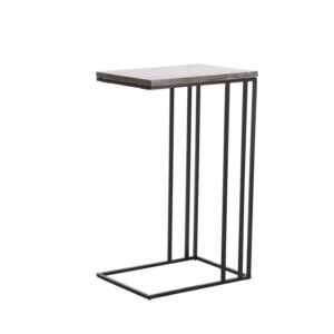 light&livingbijzettafelroshanvanmetaalbruinmarmerzwart–41x31x66cm-1