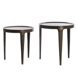 light&livingbijzettafelsettobiasindonkerbruin–ø37x41+ø43x45,5cm-0