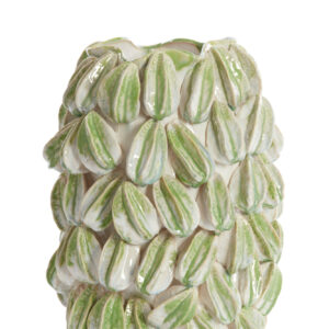 light&livingcarambolakeramiekvaascrème+groen–35x33x47cm-0