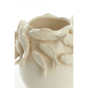 light&livingfishvaasvankeramiekcrème29x28.5x27cm-1