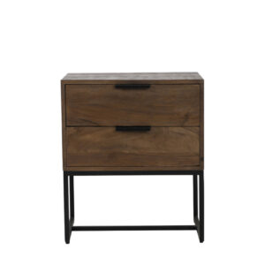 light&livingkastmeavevanmetaalhoutmatdonkerbruin–60x40x70cm-0