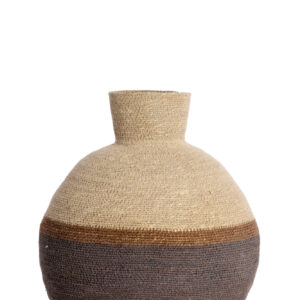 light&livingmandbisiranaturelmetbruinzeegras–ø32x37,5cm-0