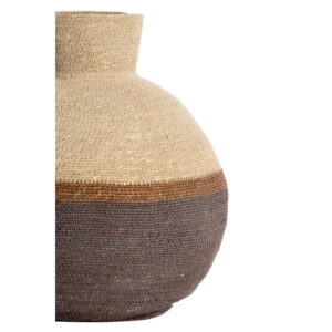 light&livingmandbisiranaturelmetbruinzeegras–ø32x37,5cm-716