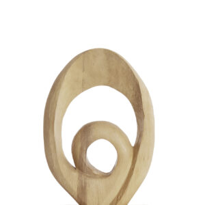 light&livingornamentswordfishkeramiekmatcrème–33x16,5x43,5cm-0