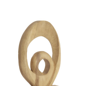 light&livingornamentswordfishkeramiekmatcrème–33x16,5x43,5cm-730