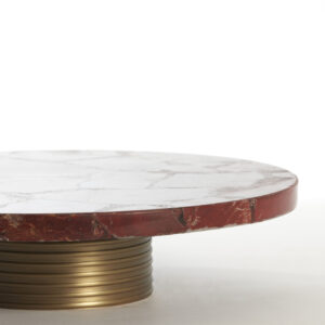 light&livingschaalopvoetbeloroodagaatmetantiekbrons–ø35x8cm-2