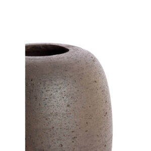light&livingvaasastreavansteenindonkerbruin-ø40x42cm-1