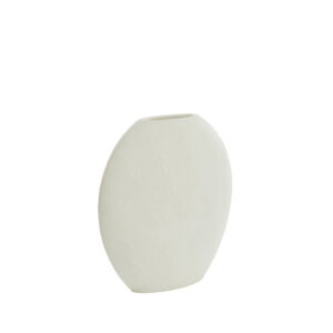 light&livingvaasrendakunststofcrème–40,5x11x40cm-995