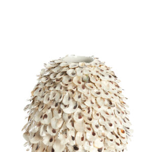 light&livingvaasubatevanbamboeschelpcrèmebruin–ø26x27cm-0