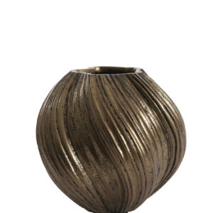 light&livingvaasyatungvansteenantiekbrons–ø34x32cm-0