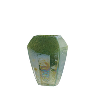 light&livingvionnavaasglasdonkergroenluster25x12.5x33.5cm-995